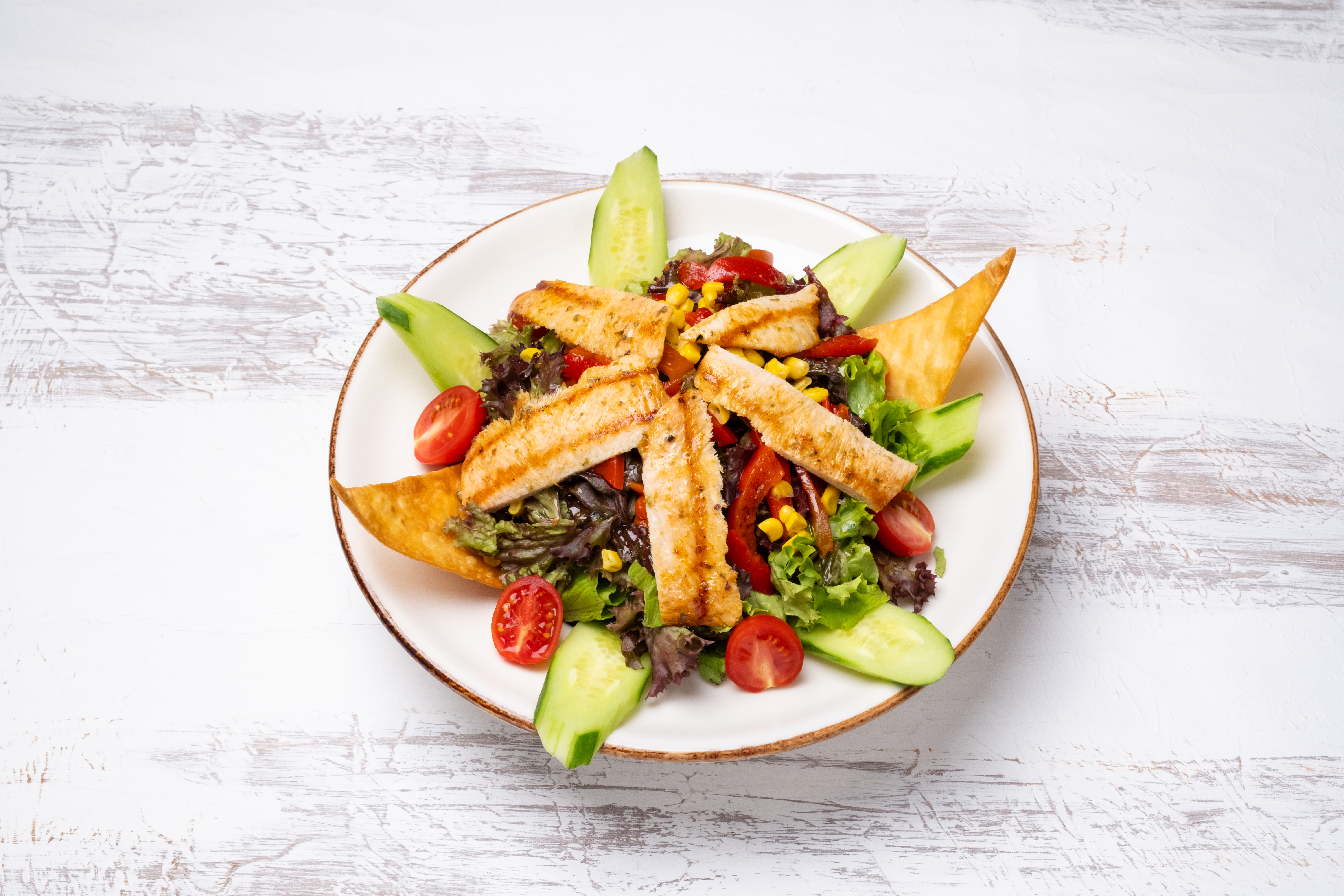 IZGARA TAVUK SALATA